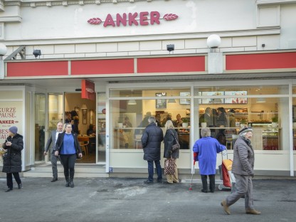 Anker-Filiale öffnet in der Innenstadt