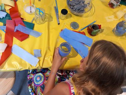 Kinder lernen im Stadtmuseum nicht nur vieles über die Vergangenheit, sondern können auch selbst kreativ werden. (Foto: Stadtmuseum St. Pölten)