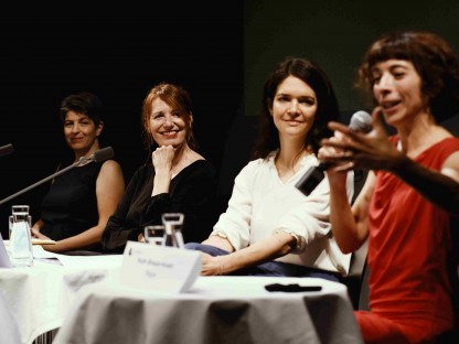 Olivia Khalil, Marie Rötzer, Julia Engelmayer und Ruth Brauer-Kvam. (Foto: Alexi Pelekanos)