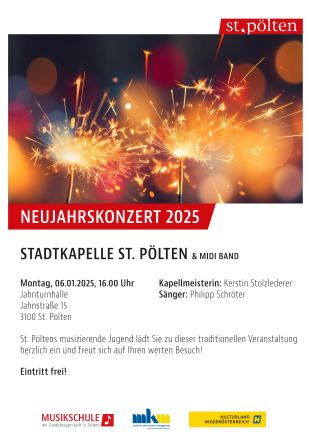 Neujahrskonzert Stadtkapelle 2025