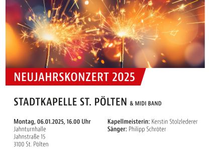 Neujahrskonzert Stadtkapelle 2025