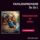 Familienpremiere: Paddington in Peru