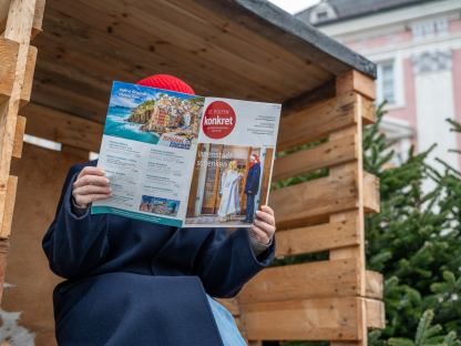 Das neue St. Pölten Konkret Magazin. (Foto: Christian Krückel)