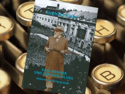 Siegfried Nasko forschte umfassend zum Leben von Karl Renner. Die neuesten Ergebnisse veröffentlichte er in einem über 500 Seiten starken Werk. (Foto: Lukas Kalteis/Verlagshaus Schlosser)