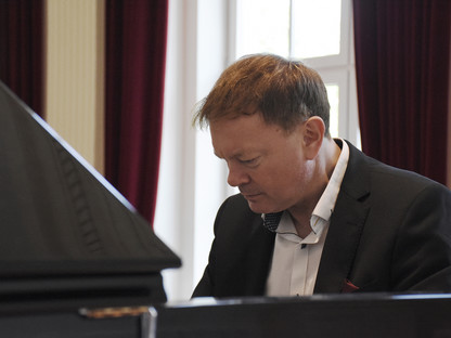 Karl Eichinger am Piano. (Foto: Marianne Plaimer)