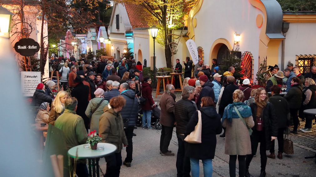 Kellergassenfest in der Kellergasse in St. Pölten. (Foto: Weinfranz)