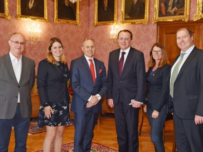 Besuch des ungarischen Botschafters