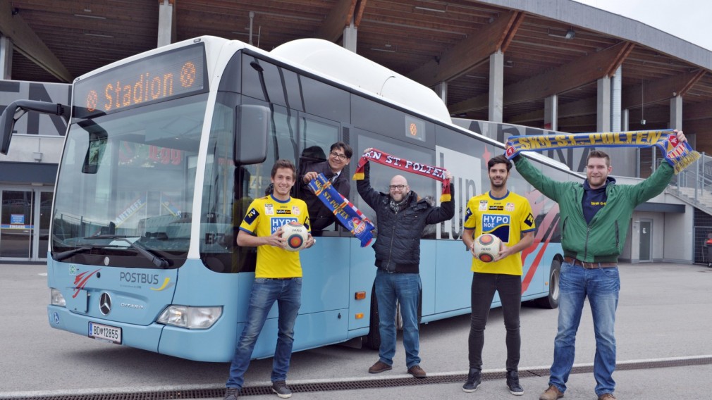 Mit dem LUP ins Stadion - St. Pölten