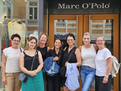 7 Verkäuferinnen vom Marc O'Polo Store in St. Pölten. Foto: Marc O’Polo Team St. Pölten