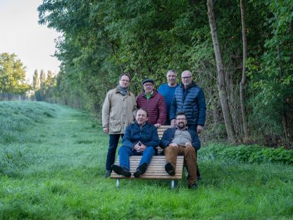 In das Naherholungsgebiet an der Traisen wird kräftig investiert, es werden neue Wege errichtet und Parkbänke aufgestellt. (Foto: Josef Vorlaufer)