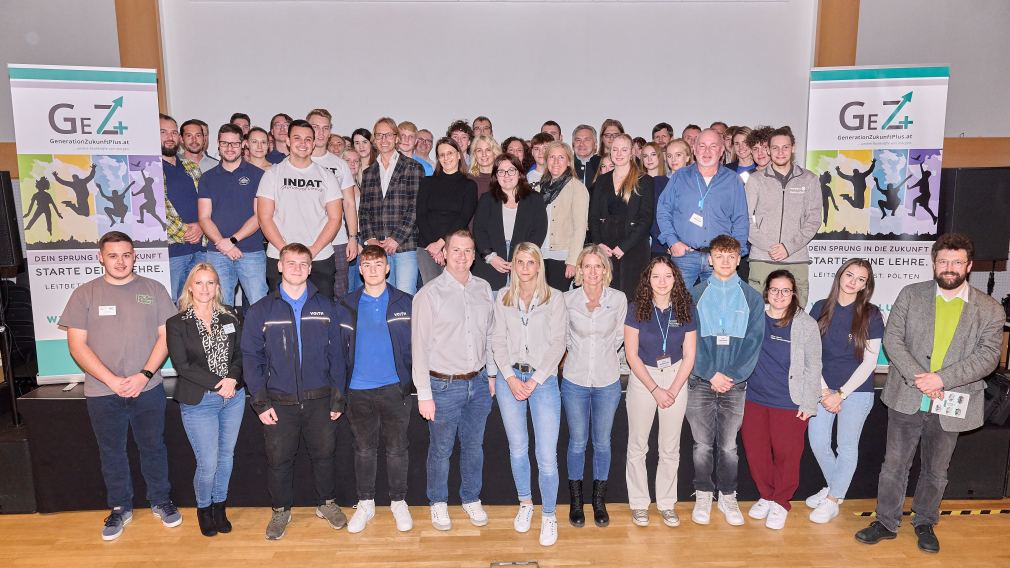 Gruppenfoto vom Markttag der Lehre 2023. (Foto: GEZplus)