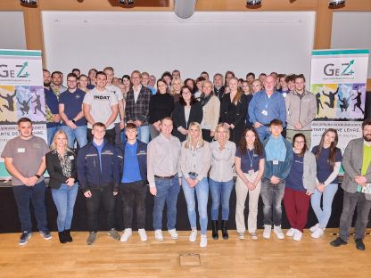 Gruppenfoto vom Markttag der Lehre 2023. (Foto: GEZplus)