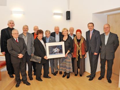 Die Künstlergruppe PENTA kann bereits auf 50 Jahre Schaffenszeit zurückblicken. (Foto: Josef Vorlaufer)