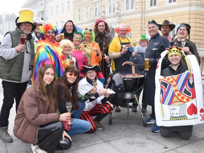 närrisches Treiben am Markt, Foto: Josef Vorlaufer 