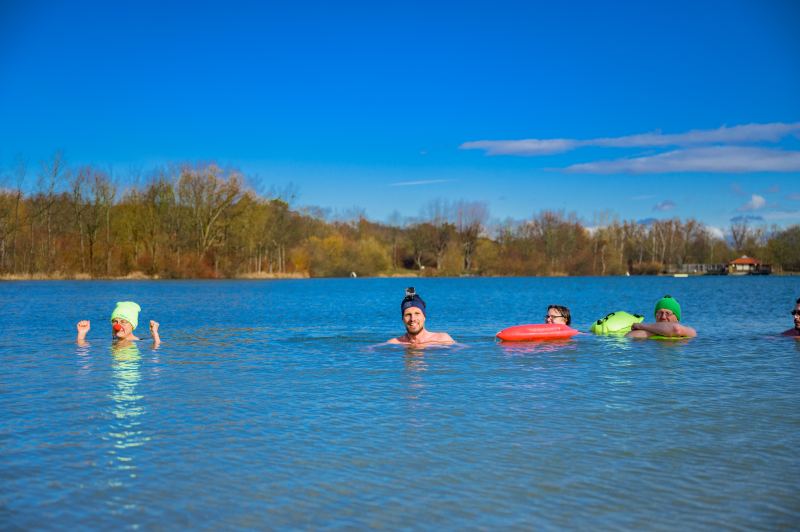 Eisbaden Ratzersdorfer See 13 von 43