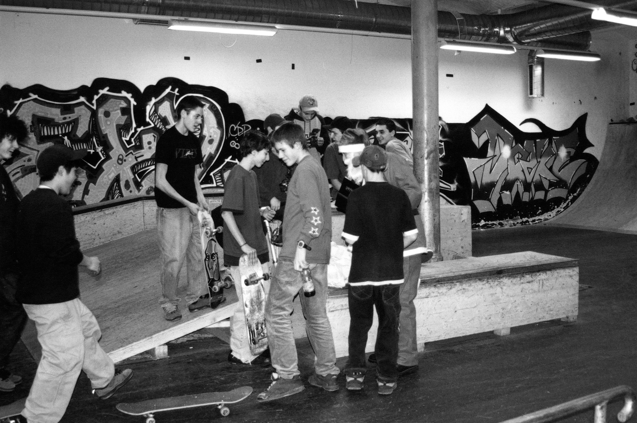 Schpferstrae 1. Skatehalle